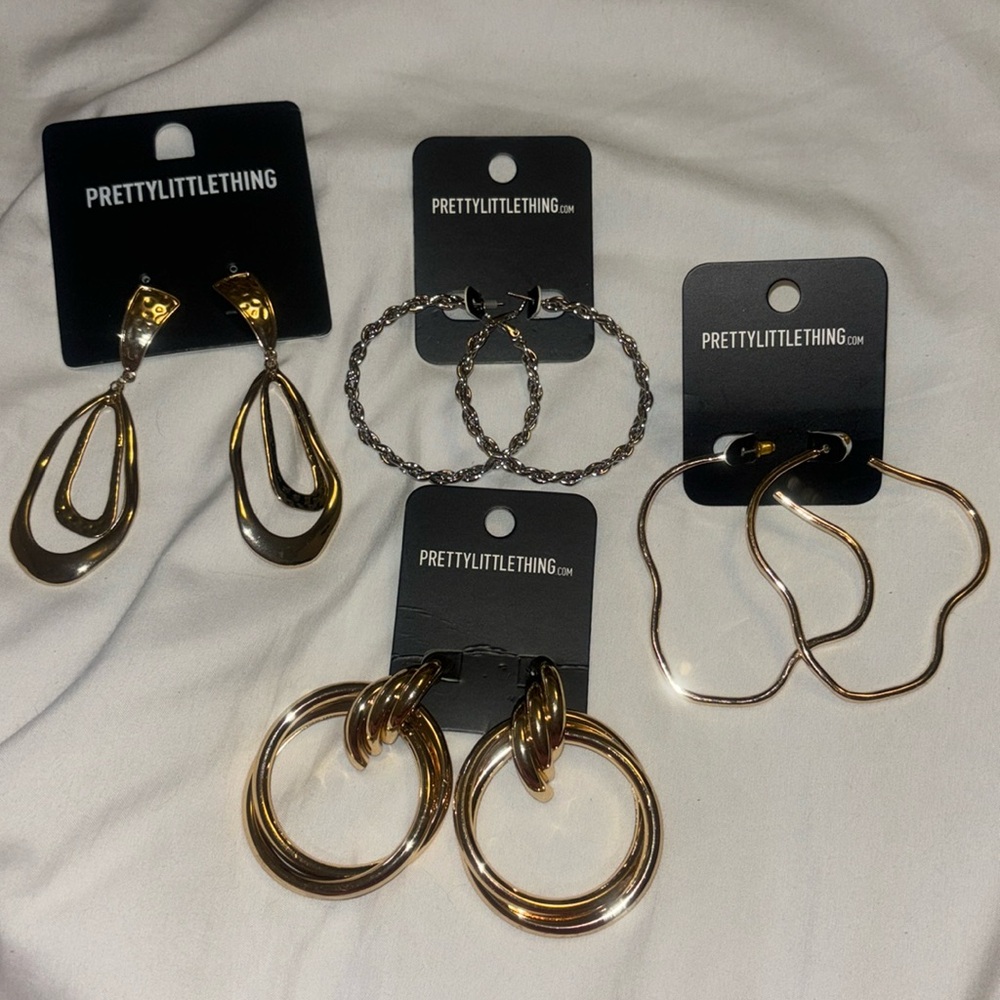 New 4 pair earrings😍 CHUNKY